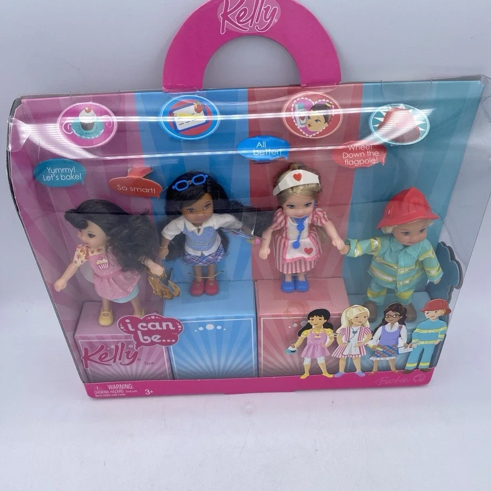 BK~ #I NIB BARBIE DOLL KELLY CLUB‎ 2007 I CAN BE L8567 TEACHER NURSE FIREMAN - Picture 7 of 15